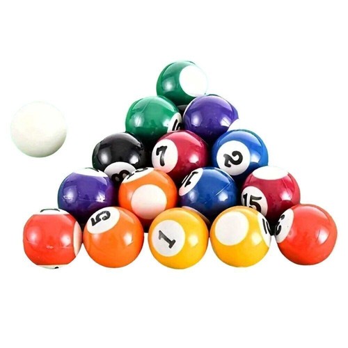 16piece mini pool table balls - table,