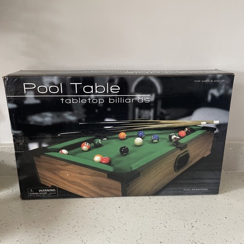Tabletop pool table - tabletop, &