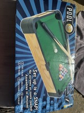 Mini Tabletop Pool Table Game
